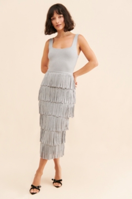 anukeフリンジニットビスチェanukeFringe Knit Bustier （anuke