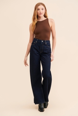 Ruby High Rise Palazzo Flare Jeans