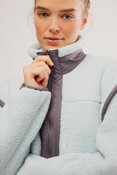 COLN courtside fleece (2C) ブルー Courtside Fleece Jacket | Nuuly
