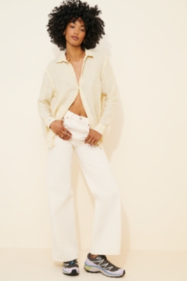 パンツ MY WEAKNESS DENIM WIDE PANTS 2025ss Designer fashion, Seoul-fully created | W Concept