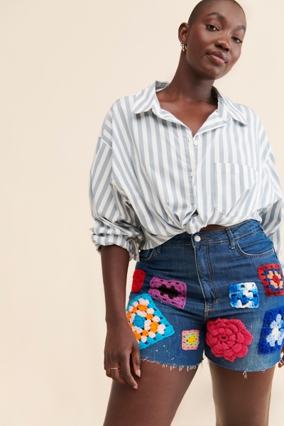 Granny Square Shorts | Nuuly