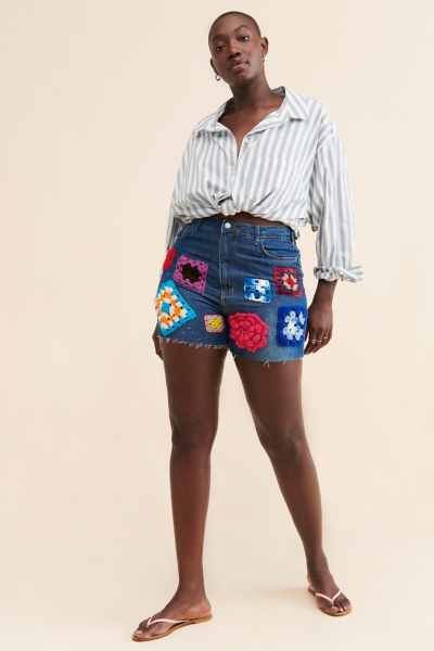 Granny Square Shorts | Nuuly