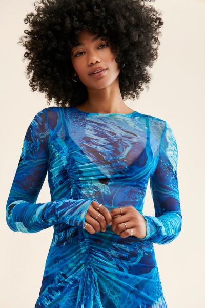 Sea Mesh Dress | Nuuly