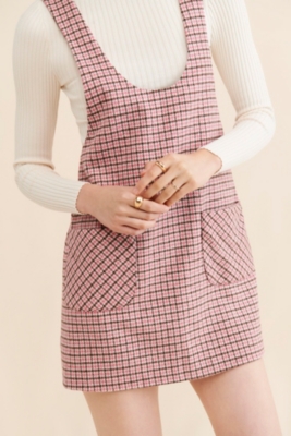 Pinafore skirt mini best sale