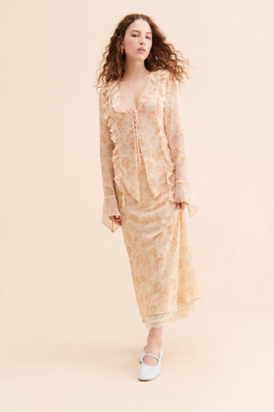 Antoinette Floral Skirt | Nuuly