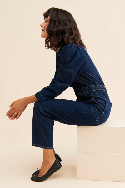 Lorna Denim Jumpsuit | Nuuly