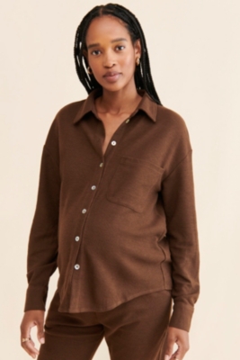Maternity Classic Buttondown