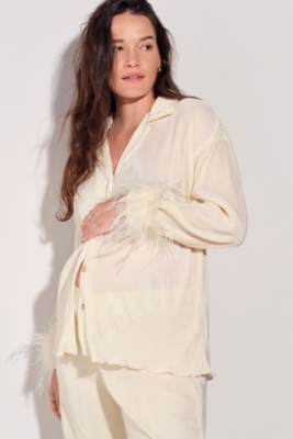 Maternity Pleats Please Top
