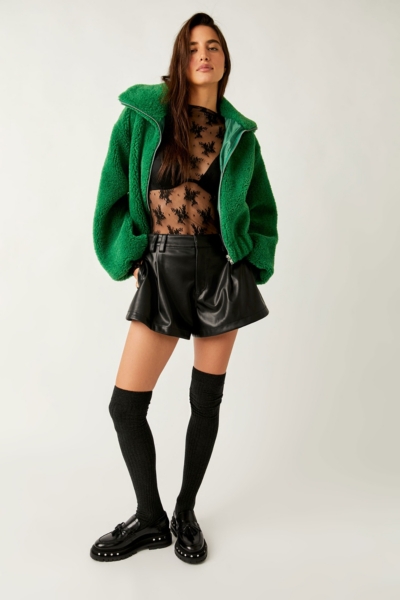 Get Cozy Oversized Teddy Jacket | Nuuly