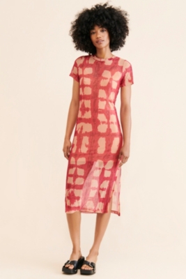 mesh sleeves for under dresses Evita Mesh Dress Overlay