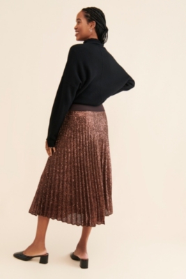 Maternity Jacquelin Sequined Skirt Nuuly