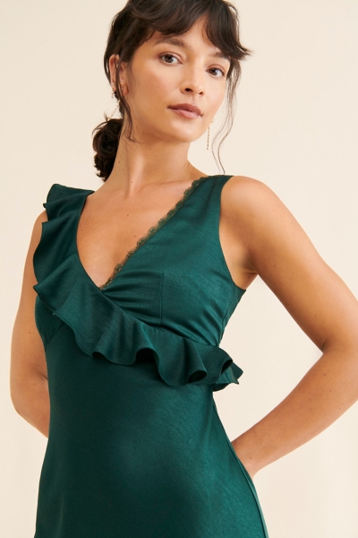 midi amazon ladies dresses low price Petal and Pup Women's Sawyer Midi Slip Dress