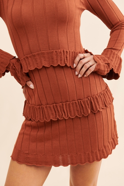 Ribbed Mini Sweater Dress | Nuuly