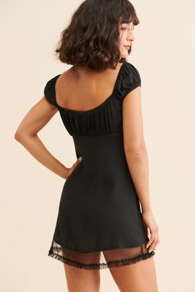 Ana Cap Sleeve Mini Dress | Nuuly