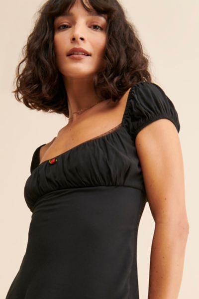 ana cap sleeve mini dress Kimchi Blue Ana Cap Sleeve Mini Dress