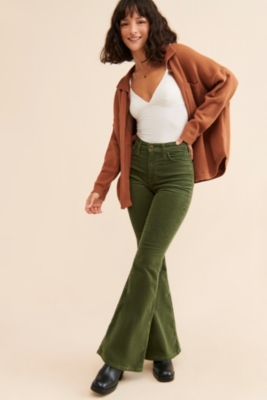 High-Rise Flare Corduroy Pants | Nuuly