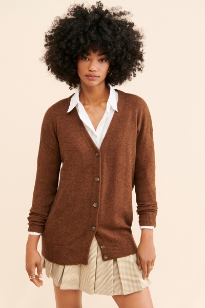 Harlow V-Neck Cardigan | Nuuly