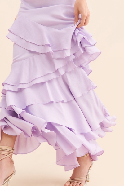 chinese dress ladies Nellie | Bailey's Blossoms | Ruffle Maxi Dress main image 1