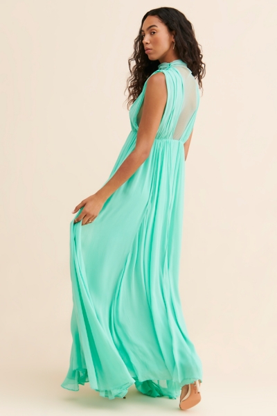 chinese dress ladies Bare Maxi Dress | Royal Blue main image 1