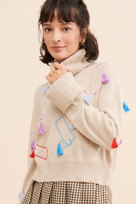 Matilda Bookmark Sweater | Nuuly