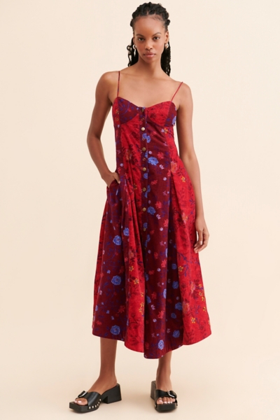 free people gail midi dress Gail Midi Dress