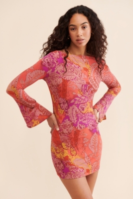 Sandra Long Sleeve Mini Dress | Nuuly