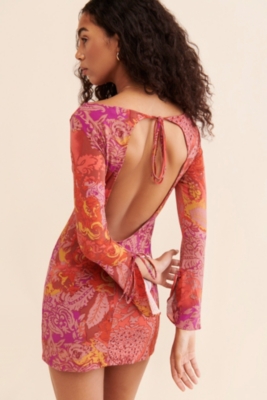 Sandra Long Sleeve Mini Dress