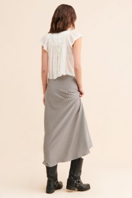 Check Print Slip Skirt | Nuuly