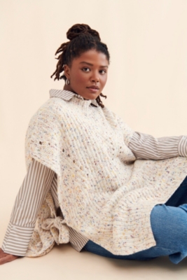 Mock Neck Maxi Vest | Nuuly