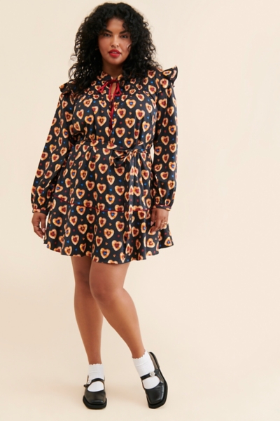 helsi linda strapless floral sequin a-line mini dress LINDA SEQUIN MINI – Helsi main image 1