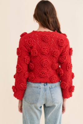 ru rurumu カーディガン nodress itimi Samara Floral Sweater | Nuuly