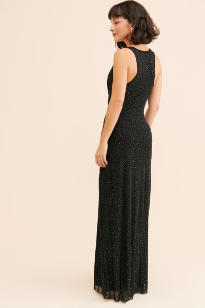 dress night dress Pure Silk Criss Cross Back Slip Dress Nightgown  SILKSILKY