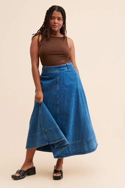 Yasmin Denim Skirt | Nuuly