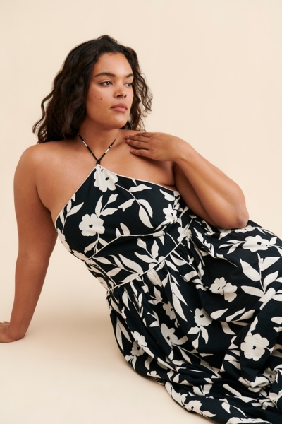Halter Floral Maxi Dress | Nuuly