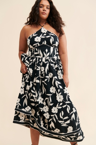 Halter Floral Maxi Dress | Nuuly