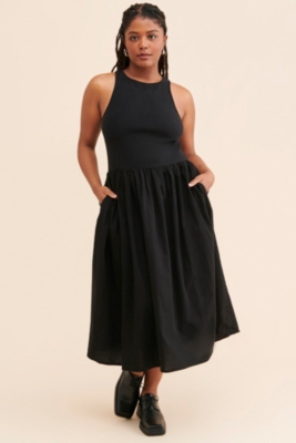 【TLLDAWN】FLASH SHEER KNIT DRESS black Helsa Sheer Knit Curve Maxi Dress in Black | REVOLVE