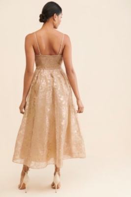 A-Line Pleated Dress