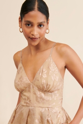 A-Line Pleated Dress