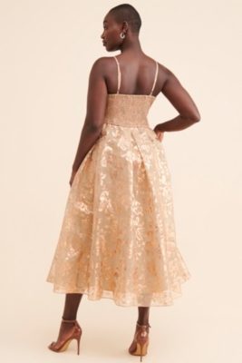 A-Line Pleated Dress
