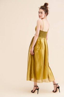 Ruffle Tiered Midi Dress