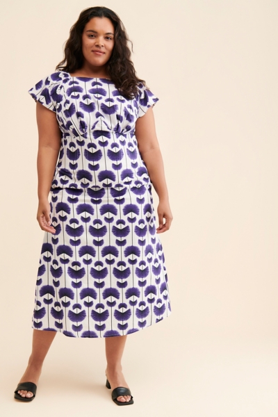 cap sleeve fall dress Mustard Seed main image 1