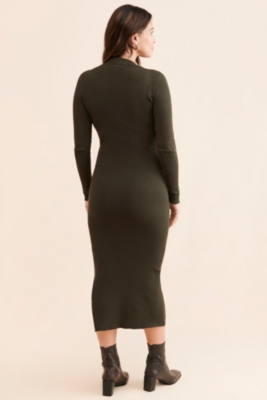 Maternity Sammy Knit Polo Dress