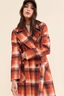 overcoat チェックコート size1 1er Arrondissement（プルミエアロンディスモン）の「チェックコート