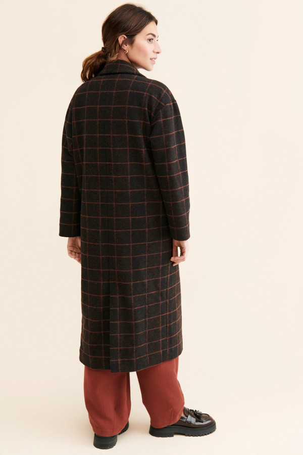 Windowpane Oversized Plaid Overcoat | Nuuly Windowpane Oversized Plaid Overcoat | Nuuly
