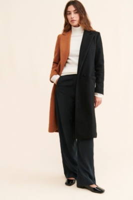 コート on&on Boucle Highneck Half Coat NEW4WHA23_03 Buy Half Jacket Collection For Men & Women – CordStudio