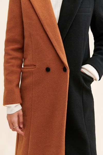 Half And Half Overcoat | Nuuly