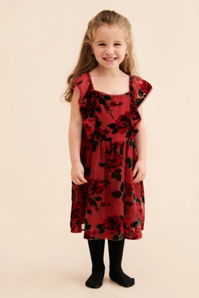Kids Flutter Fit & Flare Dress | Nuuly