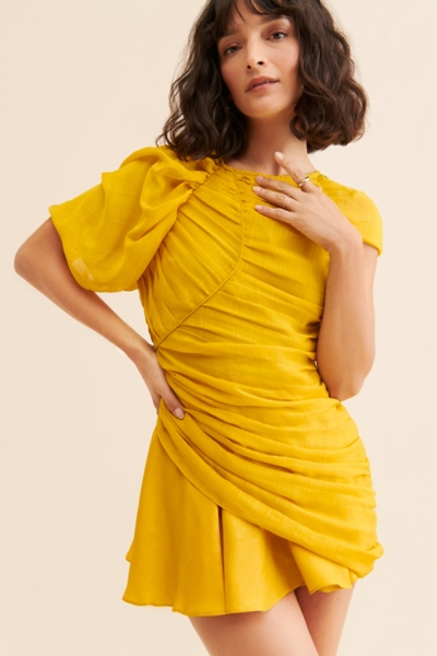 bhanuni by jyoti draped mini dress Draped Mini Dress