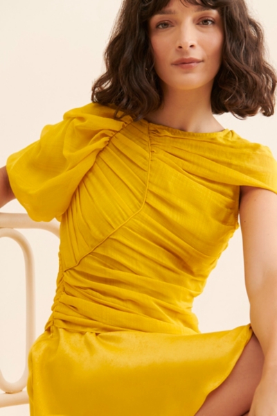 bhanuni by jyoti draped mini dress Draped Mini Dress