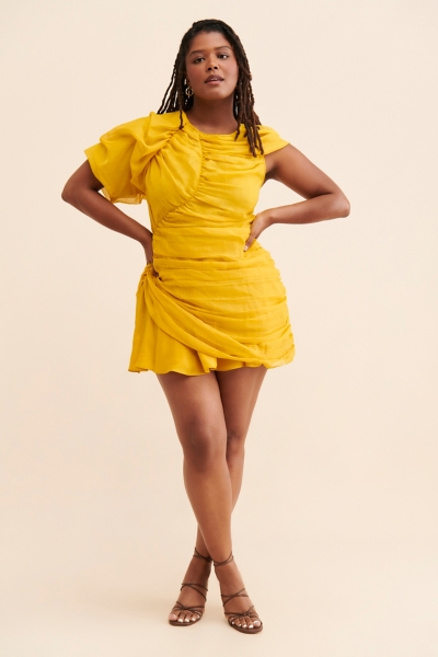 bhanuni by jyoti draped mini dress Draped Mini Dress